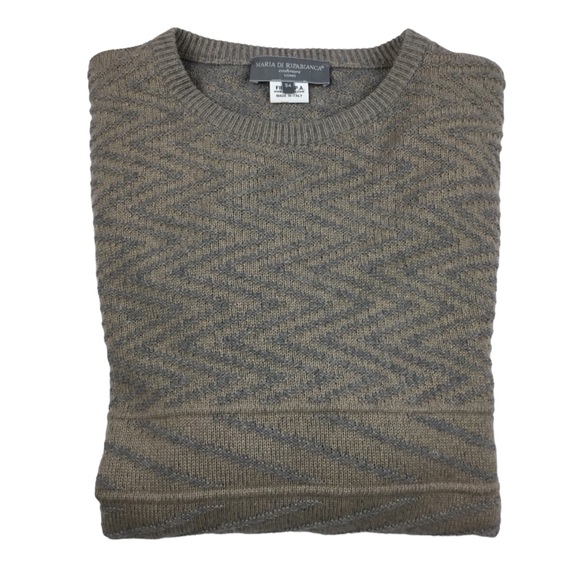 Maria Di Ripabianca Italian 100% Cashmere Sweater - Picture 7 of 7